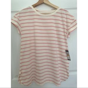 🆕100% cotton striped T-shirt top
